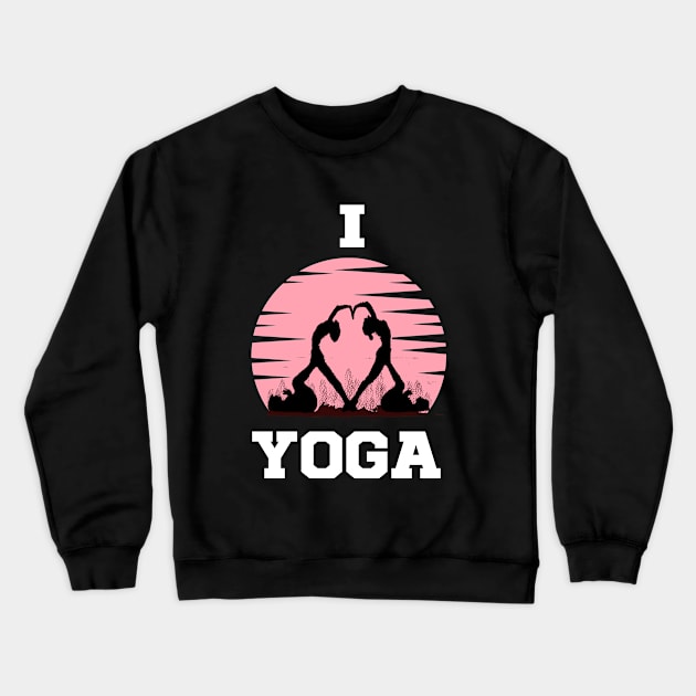 yoga Crewneck Sweatshirt by khalid12